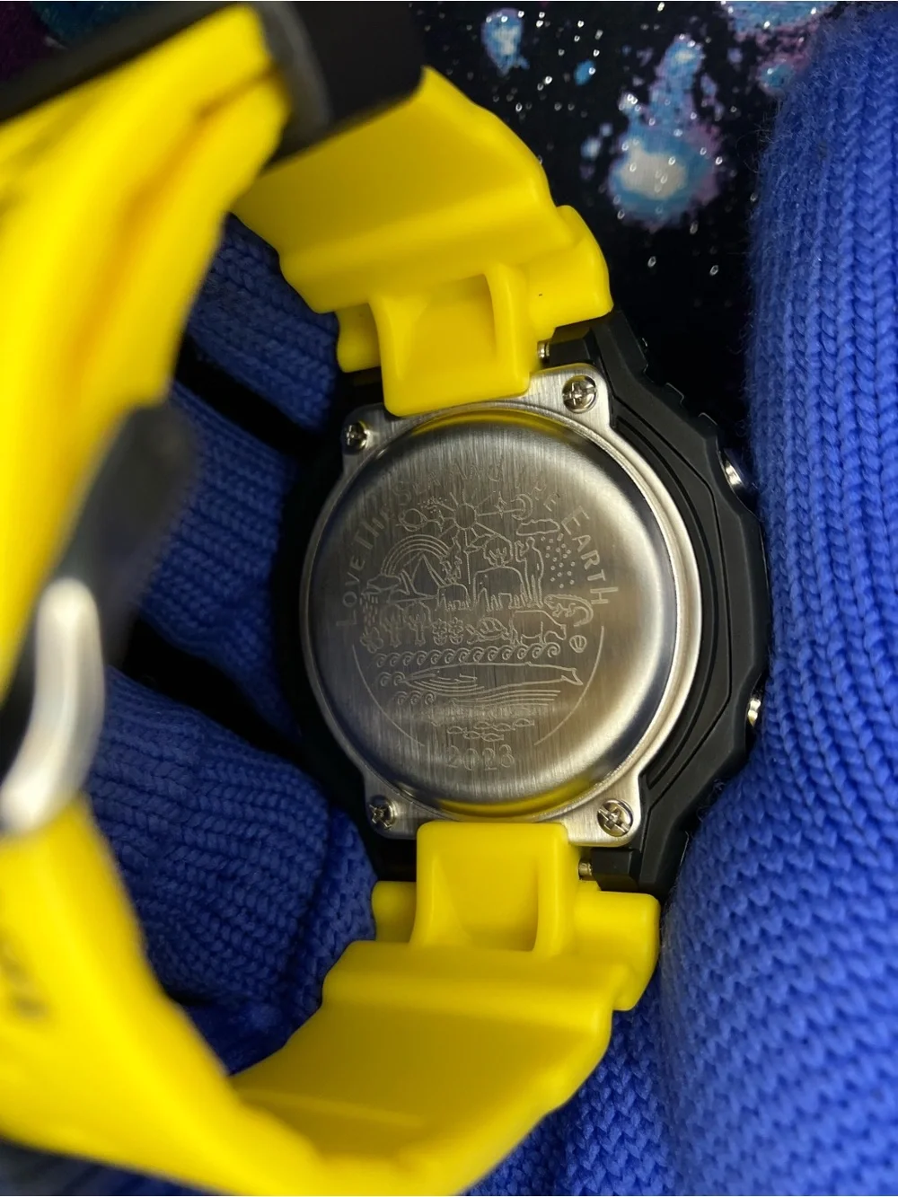 Custom G Shock Collab Yellow and Black Colorway